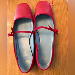 Frances Valentine Pink Ballet Flats